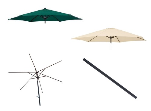 Parasol Canopy Pole Frame Replacement 