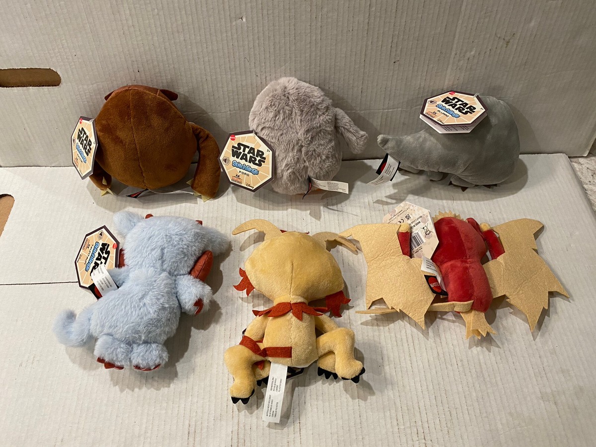 Star Wars Galaxy of Creatures Stitchlings Plush Disney W/ Sound