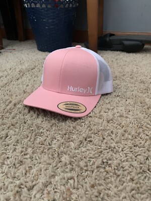 Hurley Corp Staple Trucker Hat  New  With Tags
