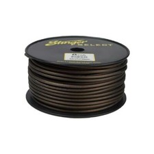 NEW Stinger SSVLP8BK 8 AWG Gauge Car Audio Power Cable Matte Black 250 ft Spool