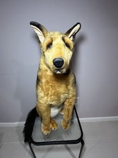 Melissa  Doug Large Plush German Shepherd Dog Plush Life Size 33" Tall
