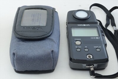 [Near Mint] Minolta Color Meter IIIF III F Digital Light Meter 6507#J1013