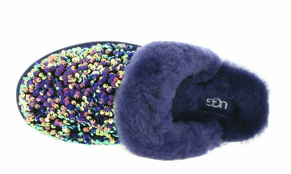 NEW UGG Uggs SCUFFETTE II STELLAR SEQUINS Slippers purple NEW UGG Uggs SCUFFETTE II STELLAR SEQUINS Slippers purple