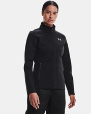 NEW blemished Under Armour Women's UA ColdGear Infrared Shield Jacket Black LG