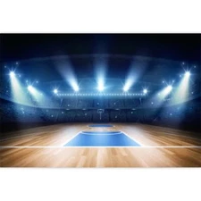 Basketball Backdrop Basketball Stadium Theme Background Sports Club Basketbal...