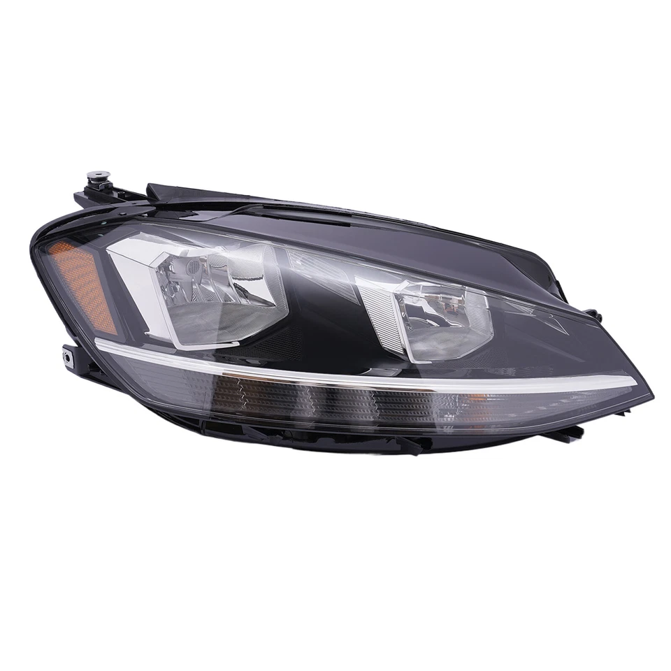 2018-2020 Volkswagen Golf & GTI Right Passenger Halogen Headlight Assembly Foto 3 de 4