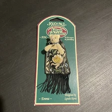 Cottage Collectibles Pouch Pals Emma Cat In Pouch Pin NEW