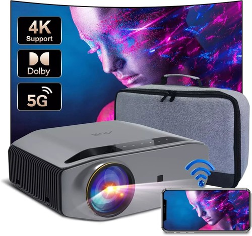 Artlii Energon YG620 FHD WiFi Bluetooth Projector for Home Theater NEW IN BOX!!! - Picture 6 of 11