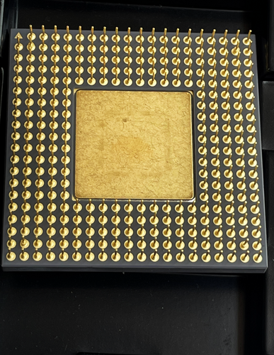 1X The all-new TOSHIBA first generation gold-plated CPU. VPC-1 CPU is very rare - Afbeelding 2 van 5