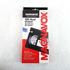 Magnavox M61102 VHS Head Cleaner Non Abrasive Wet System