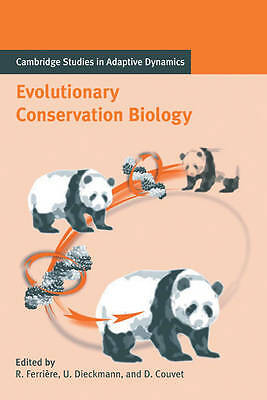 Evolutionary Conservation Biology Ferrière Dieckmann Couvet Paperback