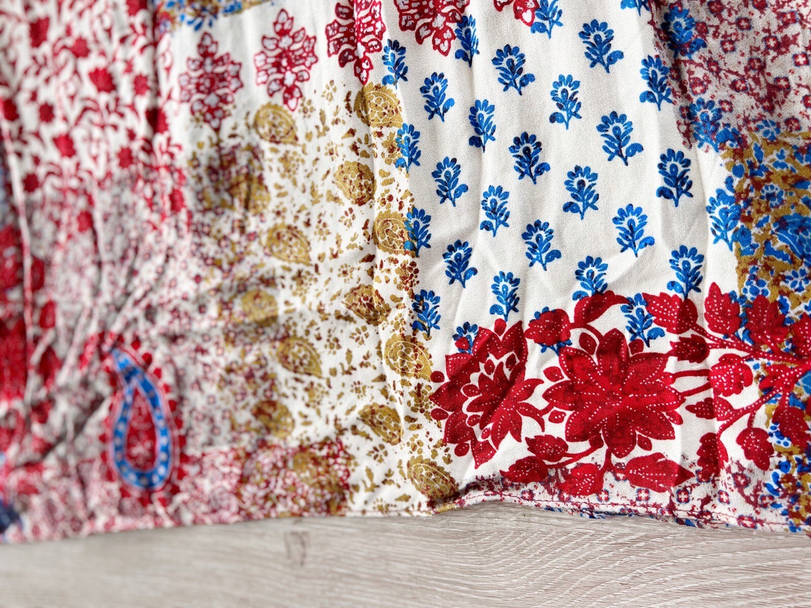 Zara Trafaluc Collection Patchwork Boho Floral Co… - image 11