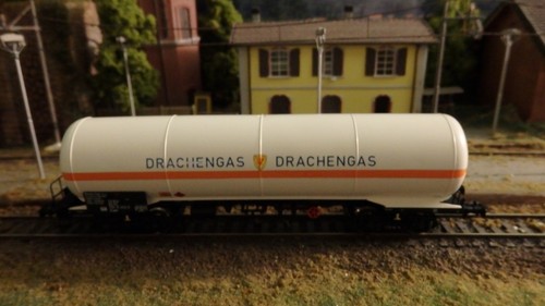 ROCO PIR75922a Carro Zagkks FS “Drachen Gas” bianco fascia arancio, I-BTG - Imagen 3 de 7