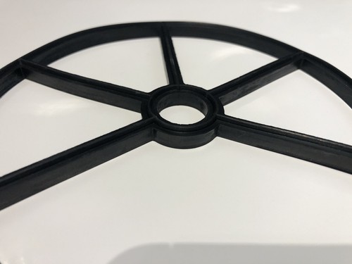WATERCO MULTI PORT VALVE SPIDER GASKET 5 SPOKE 140mm DIAMETER MPV BLACK - Picture 4 of 9