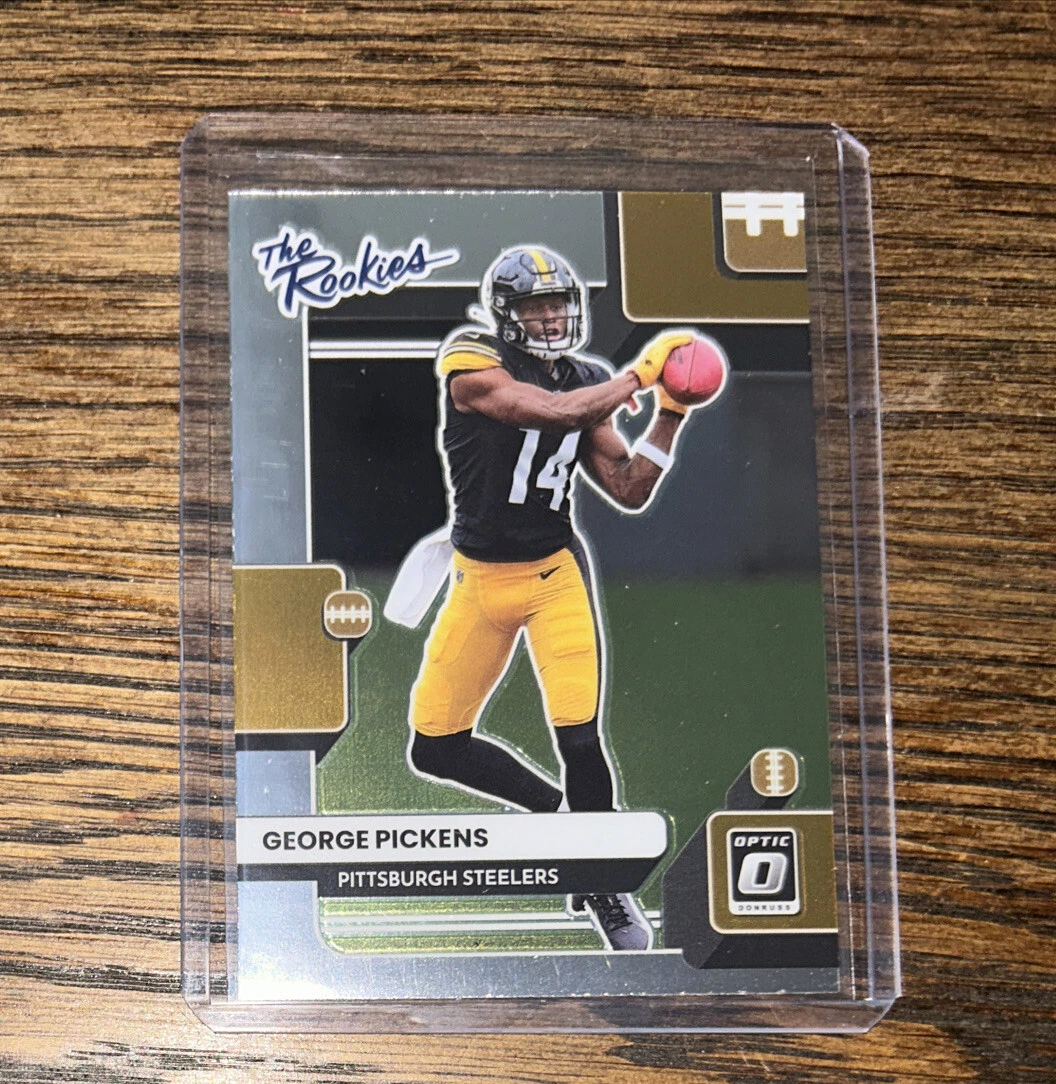 2022 Panini Donruss Optic George Pickens The Rookies #TR-12 Pittsburgh Steelers