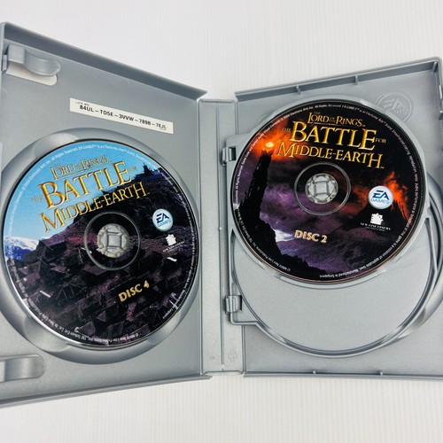 Lord of the Rings: the Battle for Middle Earth 2004 PC Game (missing x1 Disc) - Picture 2 of 5