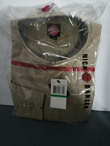 MENS NICK DANGER SIZE LARGE LONG SLEEVE SHIRT NEW SEALED | eBay