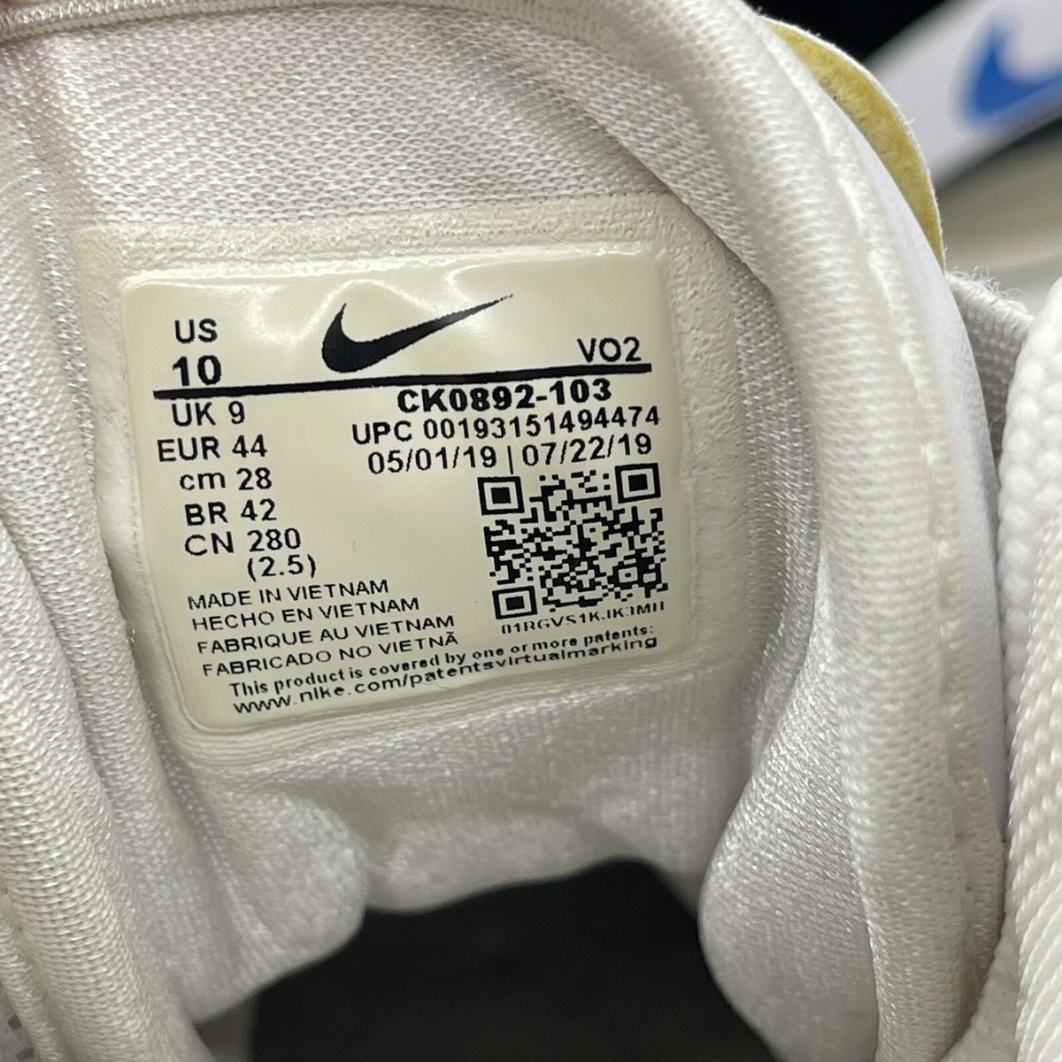 Nike Air Max Uptempo Men's Size 10 'Orlando Magic Nike Air Max Uptempo Men's Size 10 'Orlando Magic