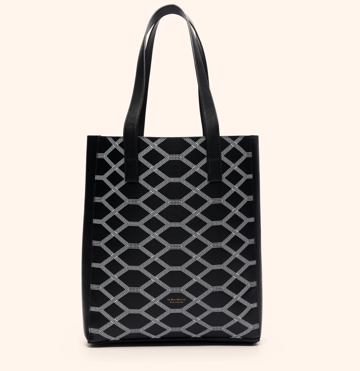 LE BON MARCHÉ RIVE GAUCHE Escalator pattern shopping bag