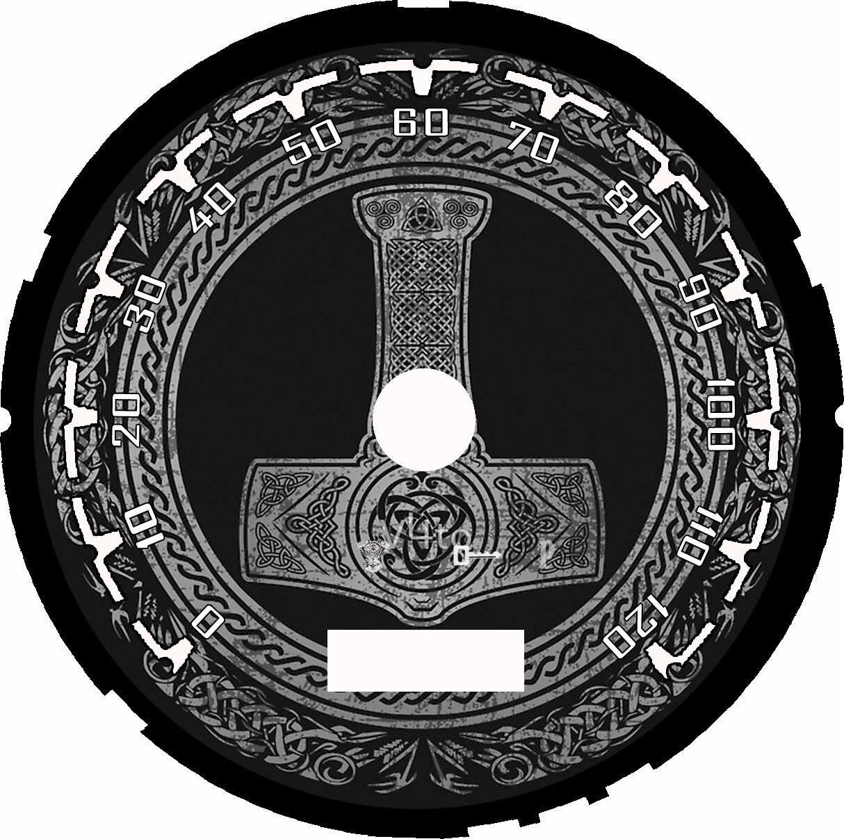 Harley Davidson Fat Boy 19972003 Speedometer MPH Custom Faceplate eBay