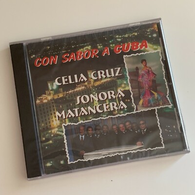 Celia Cruz Y La Sonora Matancera CD Sabor a Cuba 1999 Orfeon Salsa Mega Rare New