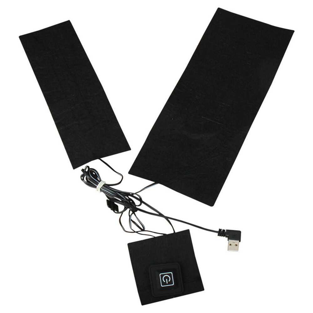USB Electric Heated Jacket Heating Pad Winter Heated Vest Pads Warm