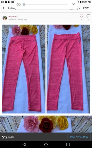 Skechers Performance Pink hot pants. L