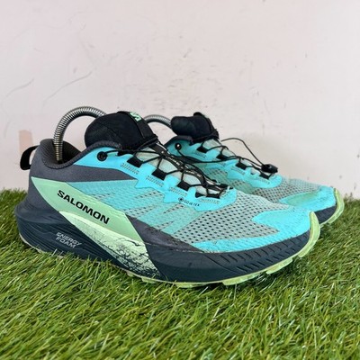 Salomon Turnschuhe Größe 6,5 Damen blau Sense Ride 5 Gore-Tex Trailrunningschuhe