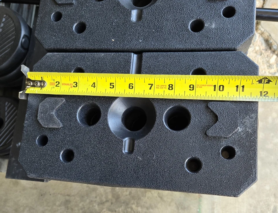 1-Шт Marcy стек дома тренажерный зал 10 фунтов вес пластины, кабель машина MWM-990 новый (2 прохода) - Изображение 2 из 4