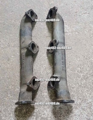 YAMZ 236 MAZ-500, Auspuffkrümmer, Abgaskrümmer, ungebraucht,Originalteil 2 Stück