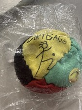 New Dirtbag Classic Hacky Sack - Footbag Rainbow 8 Panel Rasta - Still In Bag