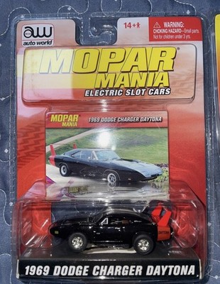 AutoWorld Dodge Charger Daytona HO Slotcar OVP f. Faller AMS 1:64 America Muscle