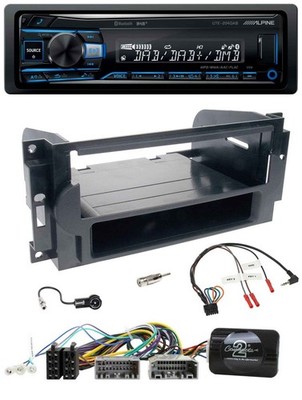 Alpine USB Bluetooth DAB Lenkrad Autoradio für Dodge / Jeep