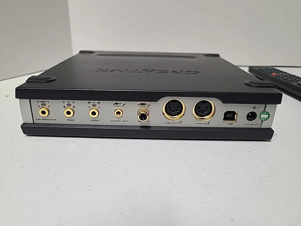 Tarjeta de sonido externa Creative Labs Sound Blaster Extigy SB0130 probada funcionando Foto 2 de 3