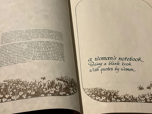 C.R. Gibson (Let’s Do This) Bullet Log Journal & A Woman’s Notebook - blank NEW - Picture 4 of 15