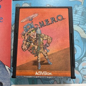 Atari 2600 7800+ H.E.R.O. Hero Tested With Manual