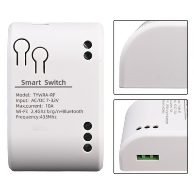 F��r Tuya f��r WiFi Schalter Relais Relaismodul wei? 12V multifunktional