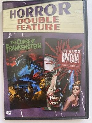 Curse Of Frankenstein & Taste The Blood Of Dracula DVD Horror Christopher Lee