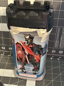 LEGO 8786 Knights Kingdom Vladek Vintage 2004 Complete Canister Cards Booklet 