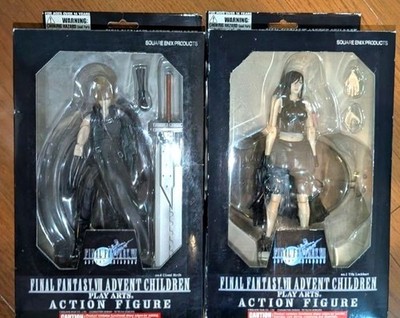 Final Fantasy VII Advent Children PLAY ARTS Action Figure Cloud & Tifa 2 Piece