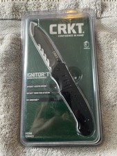 CRKT Ignitor T Folding Pocketknife 8Cr14MoV G10 Assisted Black Clip Point