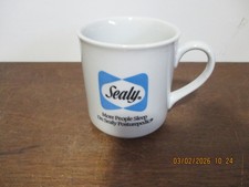 Taza de publicidad posturepédica vintage Sealy More People Sleep On Sealy