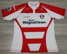 Gloucester Rugby Home Shirt 2013/2015 - Kooga XL - Extra Large Jersey Top 2014