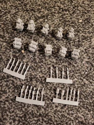 Cadian feindliche Umgebung Upgrades 40k 30k Astra Militarum OOP Forgeworld Teile
