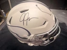 Justin Jefferson signed Speedflex helmet with awesome Visor