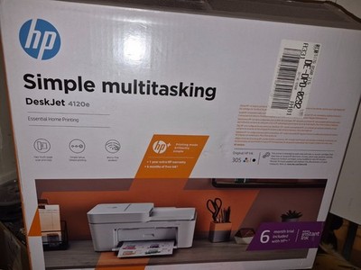 Verkaufe einen HP DeskJet 4120e (Drucken, Scannen, Kopieren, WLAN).