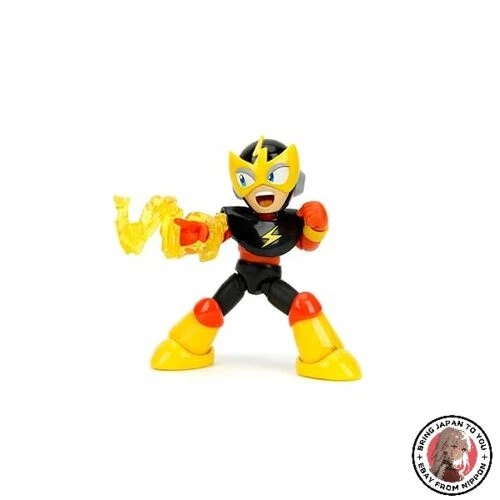 NOUVEAU Jada Toys Mega Man 4 Elec Man - 1:12 Scale Action Figure Wave 2 - Ove... - Photo 1/1