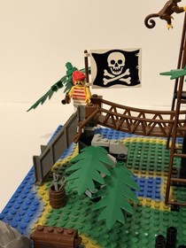Lego 6270 Forbidden Island, 100% Complete W/ Box And Manual