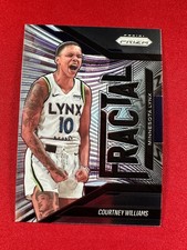 2025 Panini Prizm WNBA Courtney Williams Fractal Prizm #6 Lynx