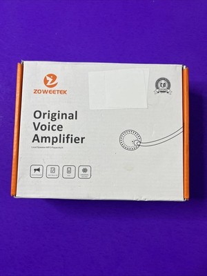 ZOWEETEK ORIGINAL VOICE AMPLIFIER MODEL ZW-Z258  New Open Box